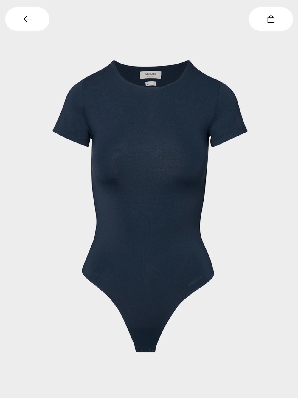 Aritzia Original Contour Vivacity Crew Bodysuit